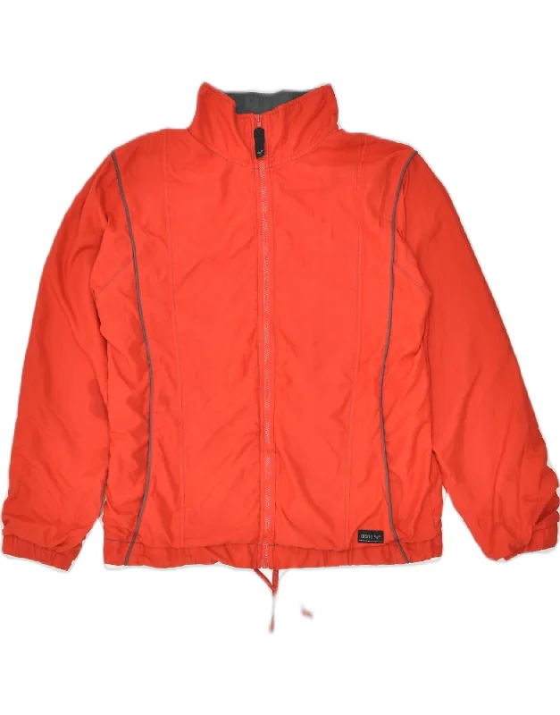 ARENA Womens Windbreaker Jacket UK 10 Small Red