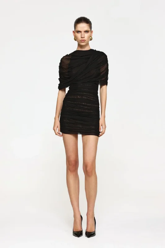 Phoneix Mini Dress Black