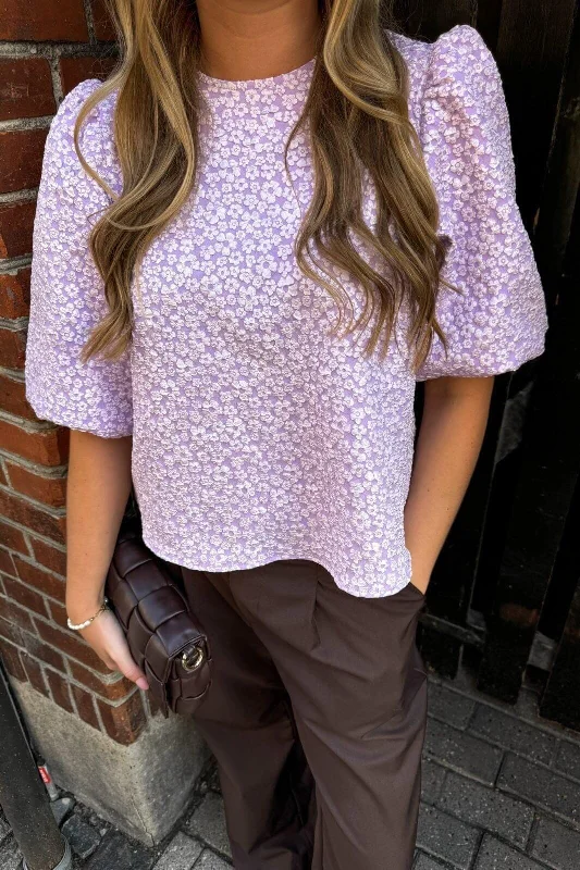 Noella - Shelly Blouse - 269 Lilac