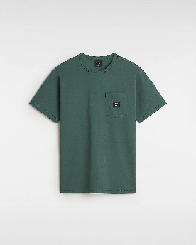 Vans Mens Off The Wall II Pocket T-Shirt - Bistro Green