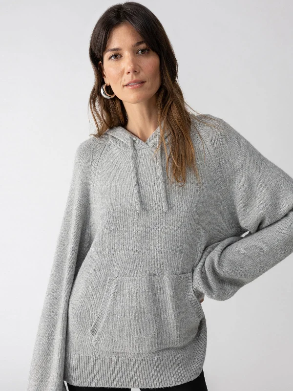 Elevated Layering Hoodie Heather Grey