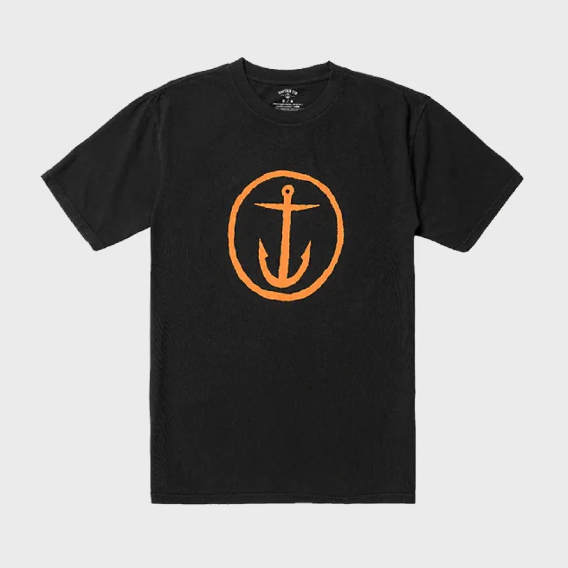 Captain Fin Mens OG Logo T-Shirt - Black