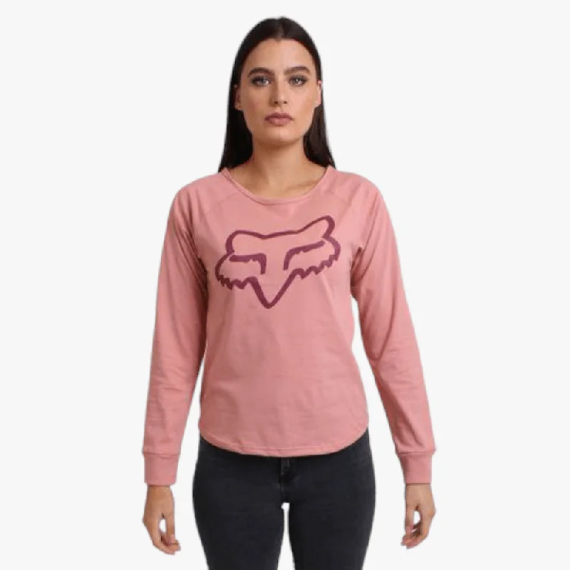 Fox Womens Boundry Long Sleeve Tee Dusty Pink