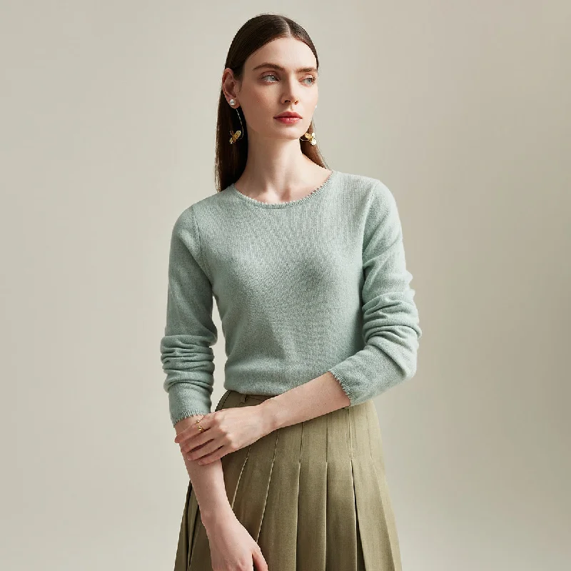 100% Cashmere Soft Knit Pullover Sweater