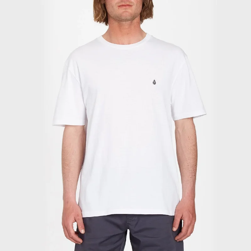 Volcom Mens Stone Blanks BSC T-Shirt - White