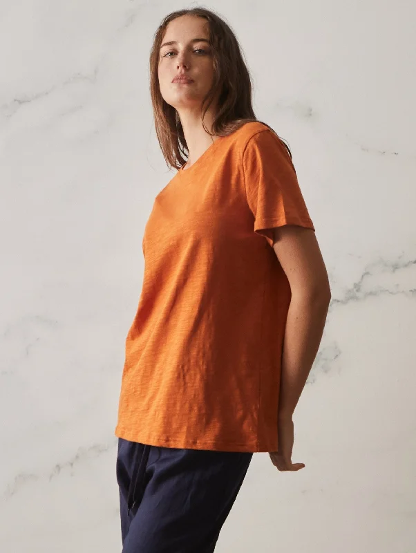 Nella Tee - Rust