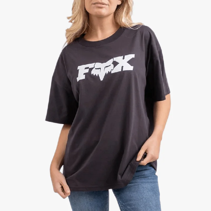 Fox Rival Womens Relaxed Short Sleeve Tee Black