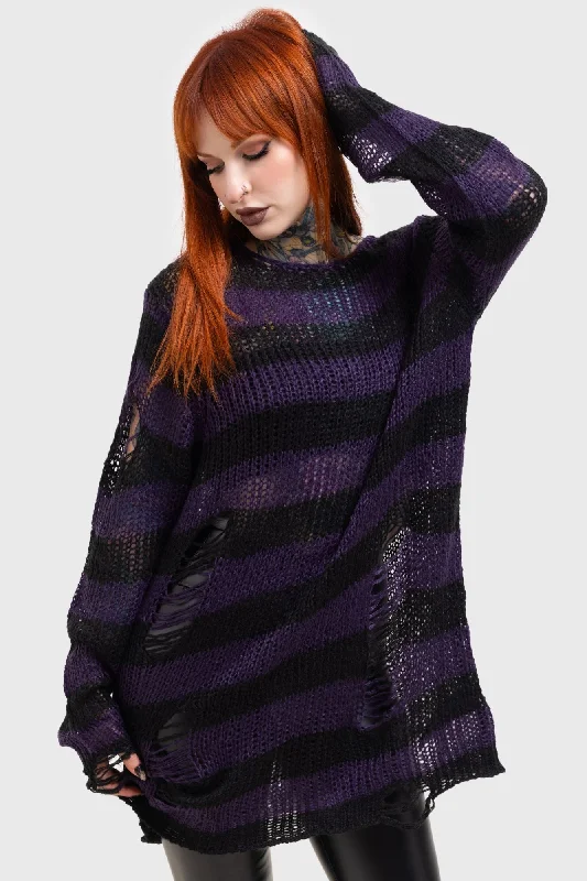 Graph Knit Sweater