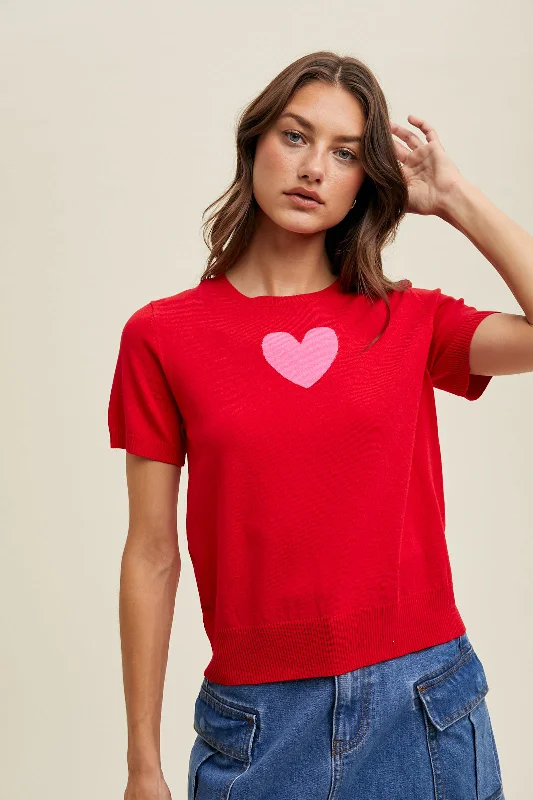 All My Love Short Sleeve Sweater