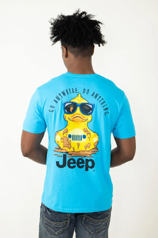 Jeep Muddy Duck T-Shirt in Blue | 3813-BLUE