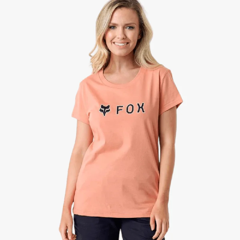 Fox Womens Absolute Short Sleeve Tee Salmon