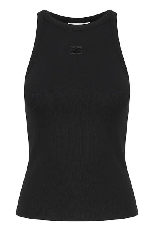 Gestuz - Gzdrew Logo Tank 2.0 - 100017 Black