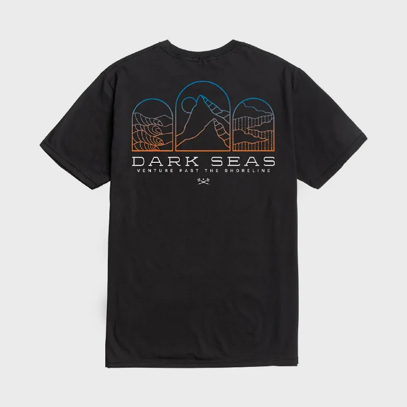 Dark Seas Mens Summit T-Shirt - Black