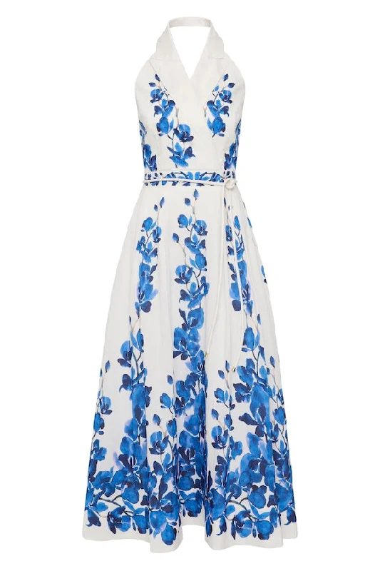 Orchid Blues Midi Dress