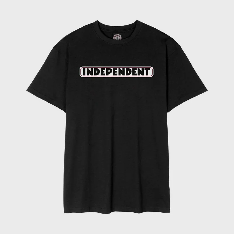 Independent Mens Bar Logo T-Shirt - Black