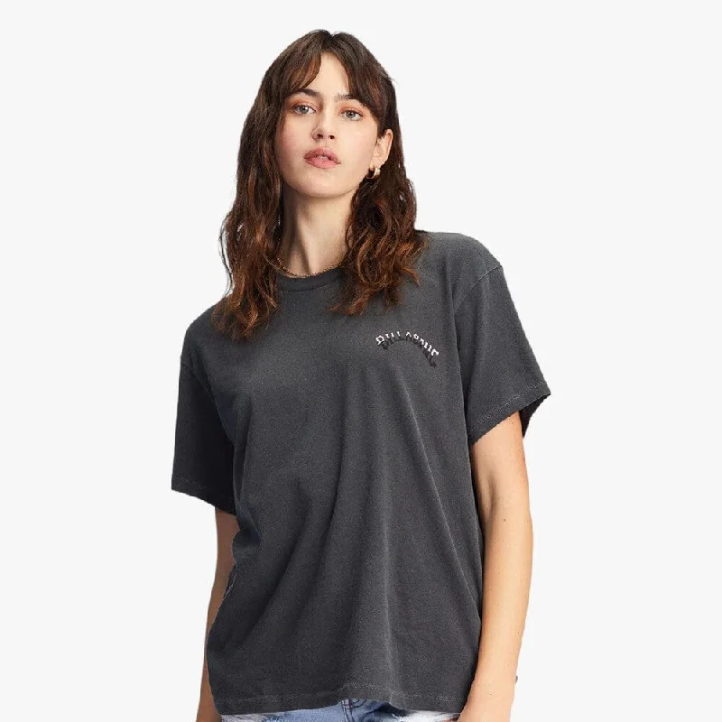 Billabong Womens Daytripper Short Sleeve Tee Off Black