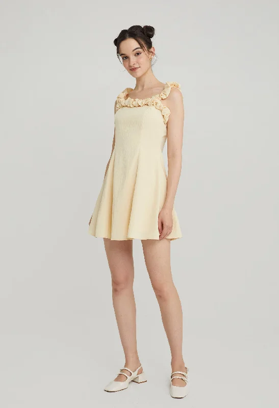 Sunnydew Ruffled Dress