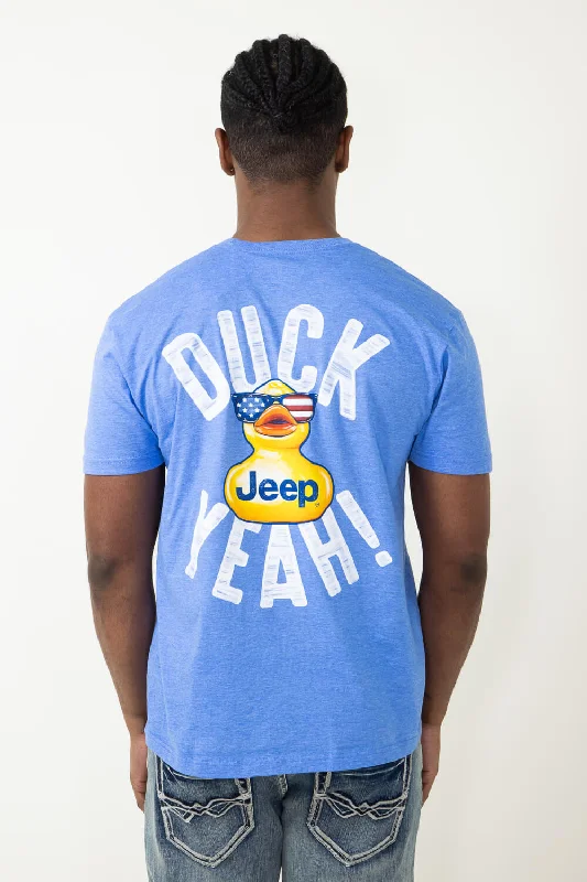 Jeep Duck Yeah T-Shirt in Blue | 3375-ROYALBLUE